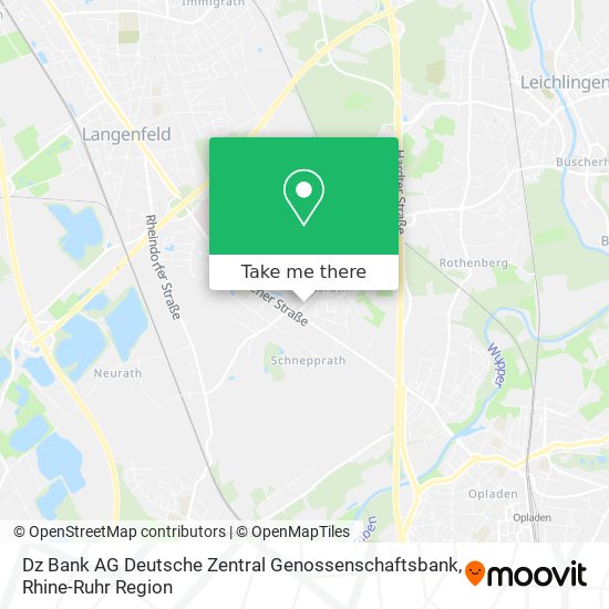 Dz Bank AG Deutsche Zentral Genossenschaftsbank map