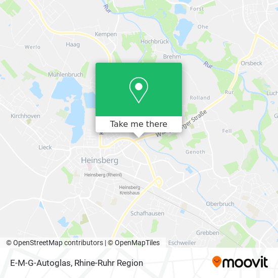 E-M-G-Autoglas map