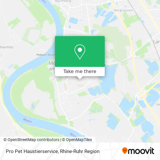 Карта Pro Pet Haustierservice