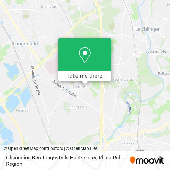Channoine Beratungsstelle Hentschker map