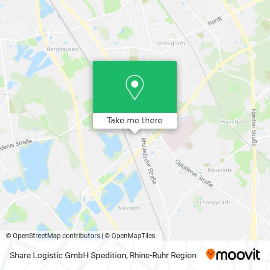 Share Logistic GmbH Spedition map