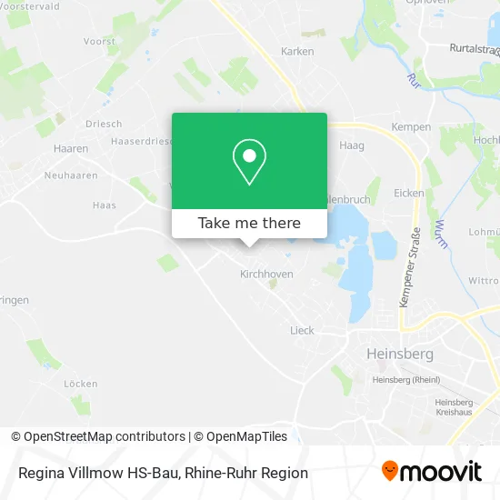 Карта Regina Villmow HS-Bau