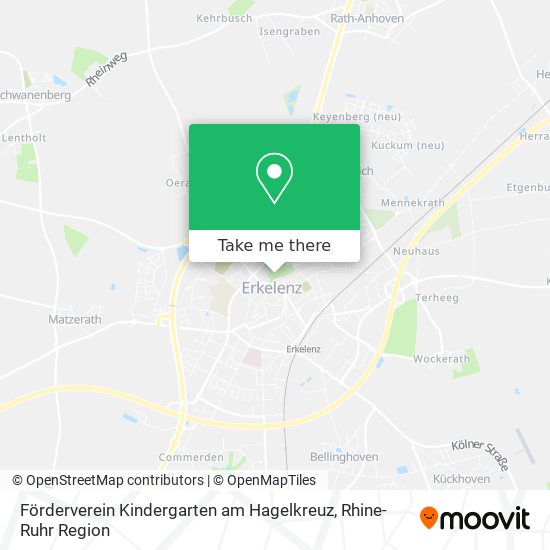 Förderverein Kindergarten am Hagelkreuz map