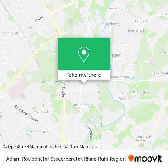 Карта Achim Rottschäfer Steuerberater