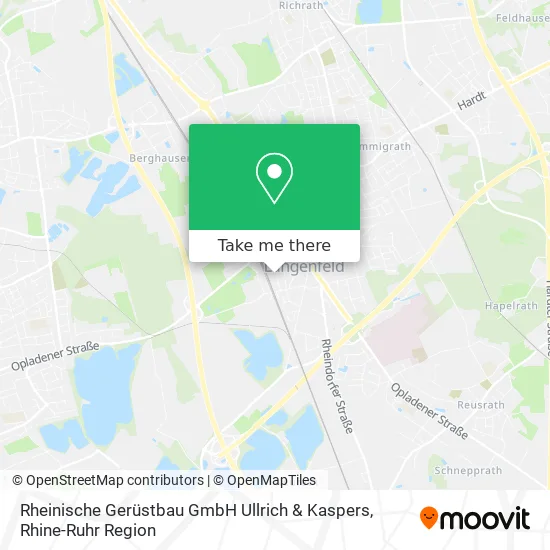Rheinische Gerüstbau GmbH Ullrich & Kaspers map