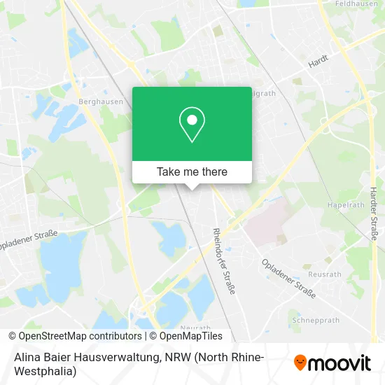 Карта Alina Baier Hausverwaltung