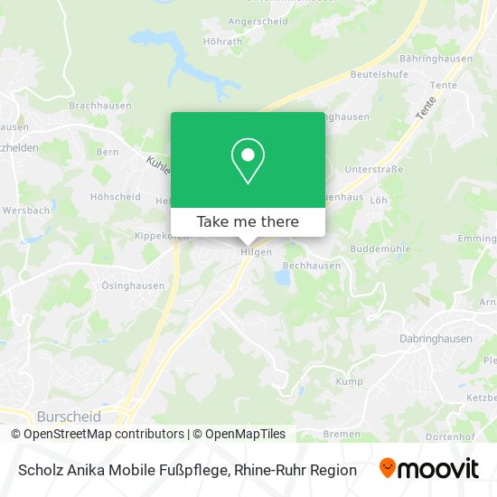 Scholz Anika Mobile Fußpflege map