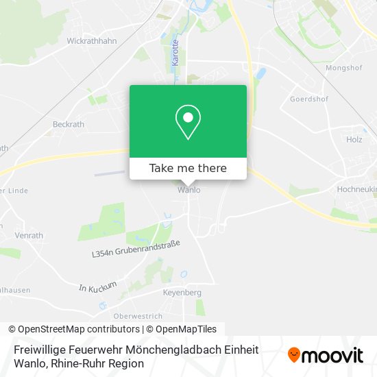 Freiwillige Feuerwehr Mönchengladbach Einheit Wanlo map