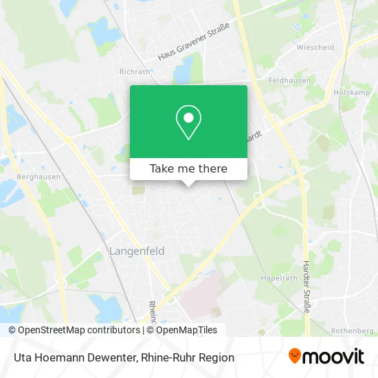 Карта Uta Hoemann Dewenter