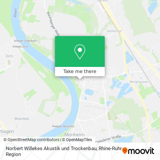 Norbert Willekes Akustik und Trockenbau map