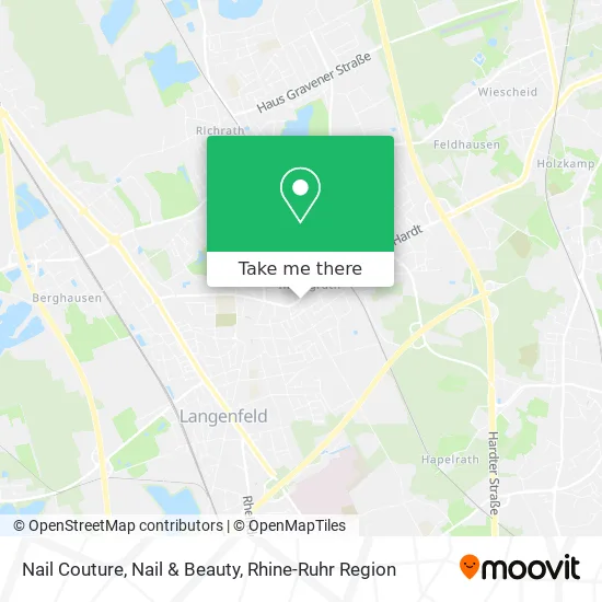 Nail Couture, Nail & Beauty map