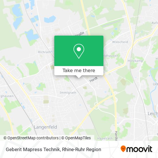 Geberit Mapress Technik map