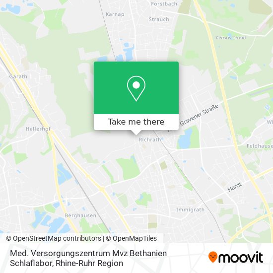 Med. Versorgungszentrum Mvz Bethanien Schlaflabor map