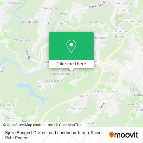 Björn Bangert Garten- und Landschaftsbau map