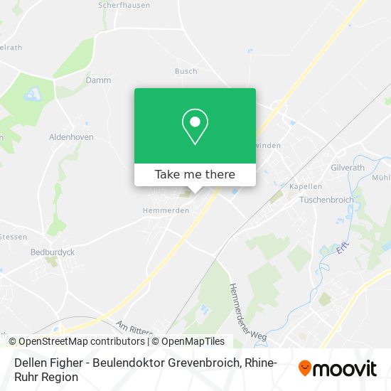 Dellen Figher - Beulendoktor Grevenbroich map