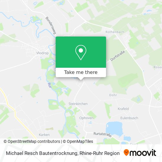 Michael Resch Bautentrocknung map