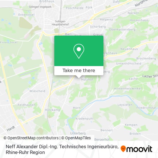 Neff Alexander Dipl.-Ing. Technisches Ingenieurbüro map