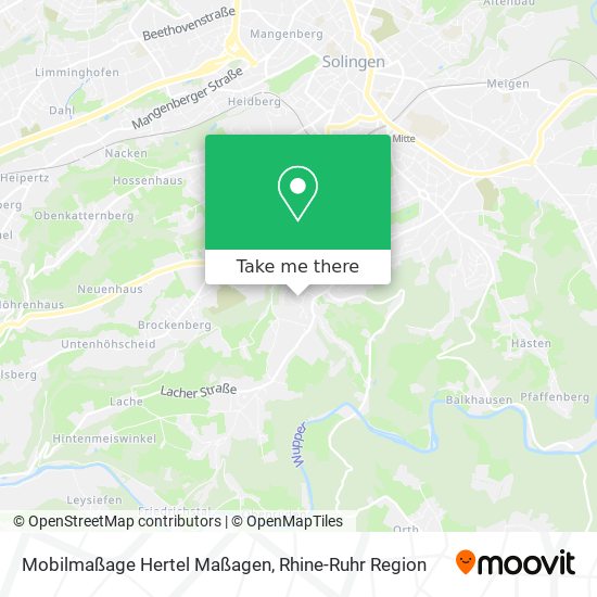 Mobilmaßage Hertel Maßagen map