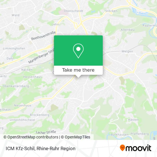ICM Kfz-Schil map