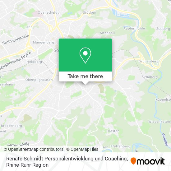 Карта Renate Schmidt Personalentwicklung und Coaching