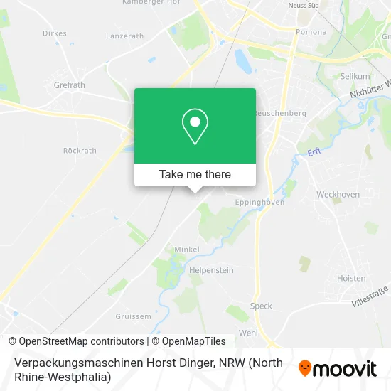 Карта Verpackungsmaschinen Horst Dinger