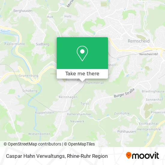 Карта Caspar Hahn Verwaltungs