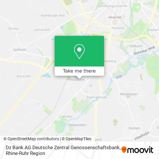 Dz Bank AG Deutsche Zentral Genossenschaftsbank map