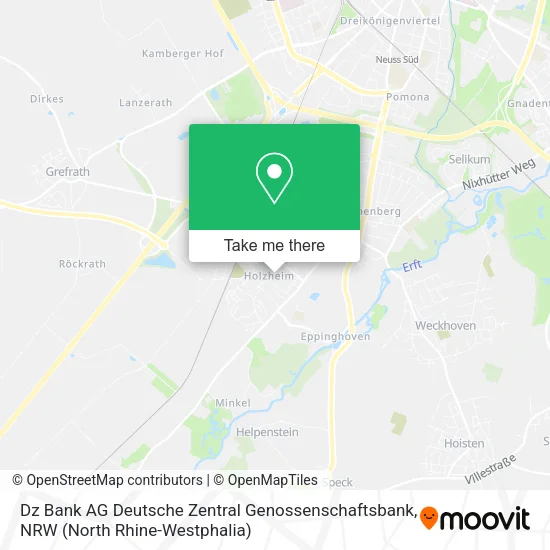 Карта Dz Bank AG Deutsche Zentral Genossenschaftsbank