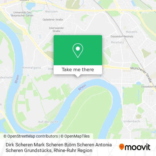 Карта Dirk Scheren Mark Scheren Björn Scheren Antonia Scheren Grundstücks
