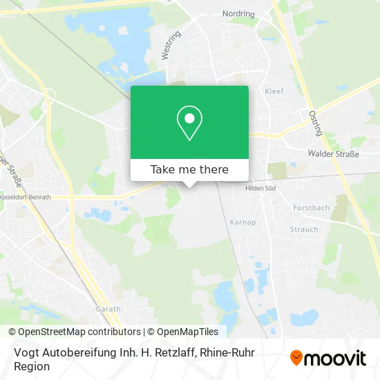 Карта Vogt Autobereifung Inh. H. Retzlaff