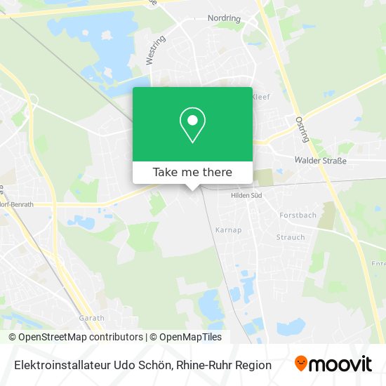 Elektroinstallateur Udo Schön map