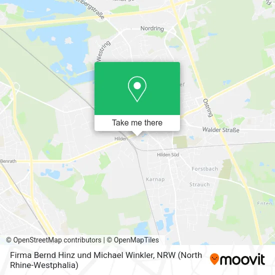 Карта Firma Bernd Hinz und Michael Winkler