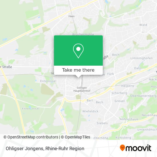 Ohligser Jongens map