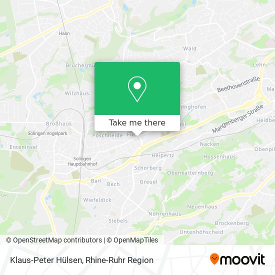 Klaus-Peter Hülsen map