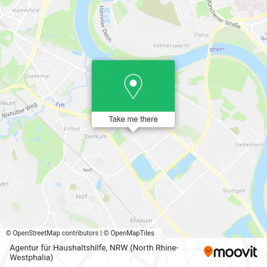 Карта Agentur für Haushaltshilfe