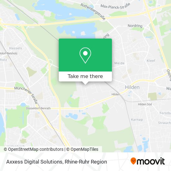 Axxess Digital Solutions map