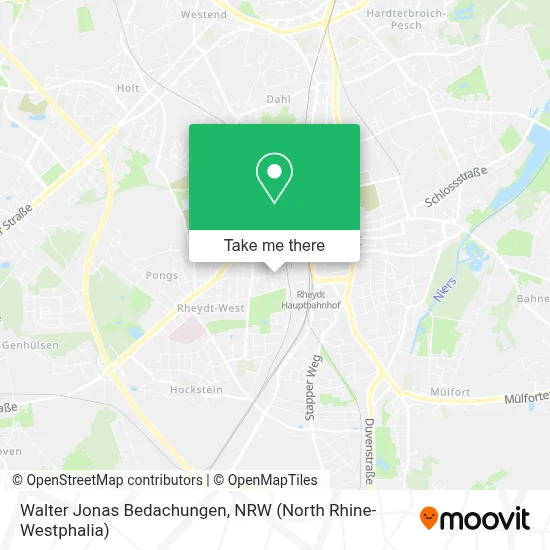 Walter Jonas Bedachungen map