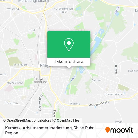 Kurhaski Arbeitnehmerüberlassung map