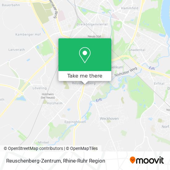 Reuschenberg-Zentrum map