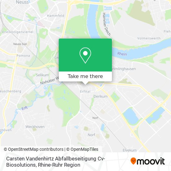 Carsten Vandenhirtz Abfallbeseitigung Cv-Biosolutions map