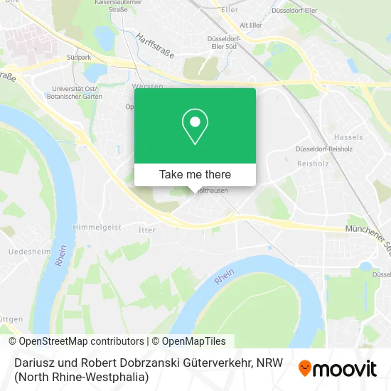 Карта Dariusz und Robert Dobrzanski Güterverkehr