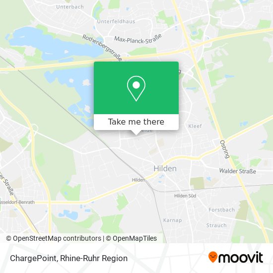 ChargePoint map