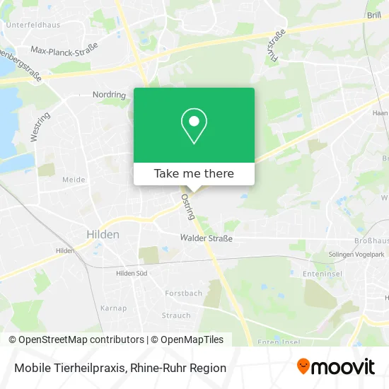 Карта Mobile Tierheilpraxis