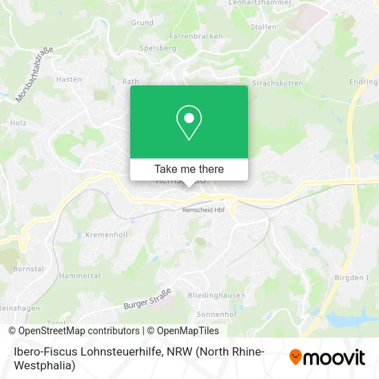 Карта Ibero-Fiscus Lohnsteuerhilfe