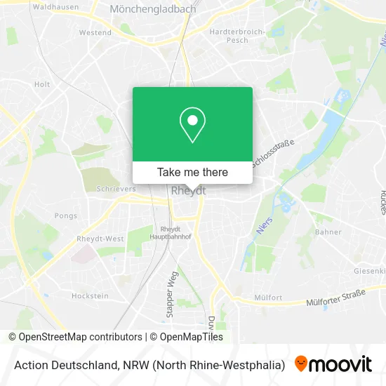 Карта Action Deutschland