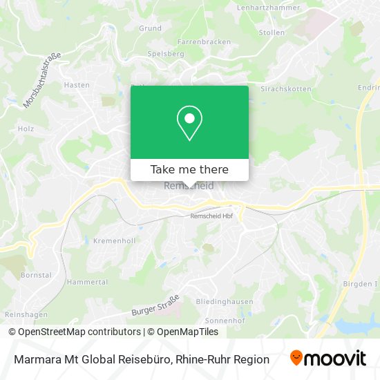 Карта Marmara Mt Global Reisebüro