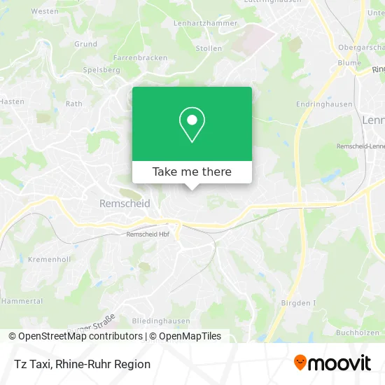 Карта Tz Taxi