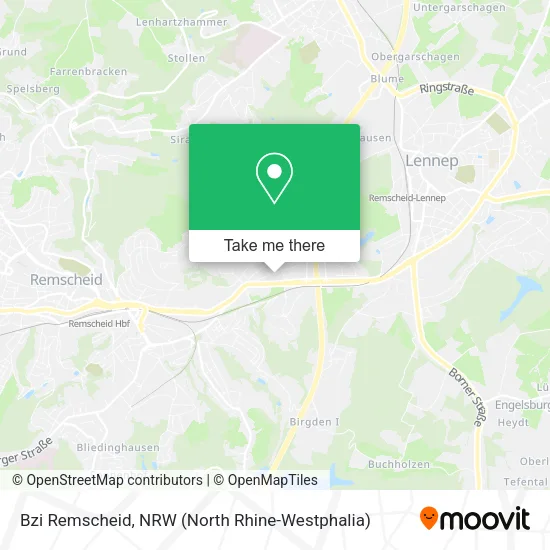 Карта Bzi Remscheid