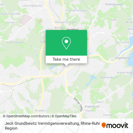 Jeck Grundbesitz Vermögensverwaltung map