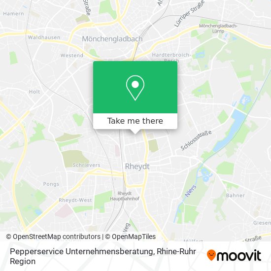 Pepperservice Unternehmensberatung map